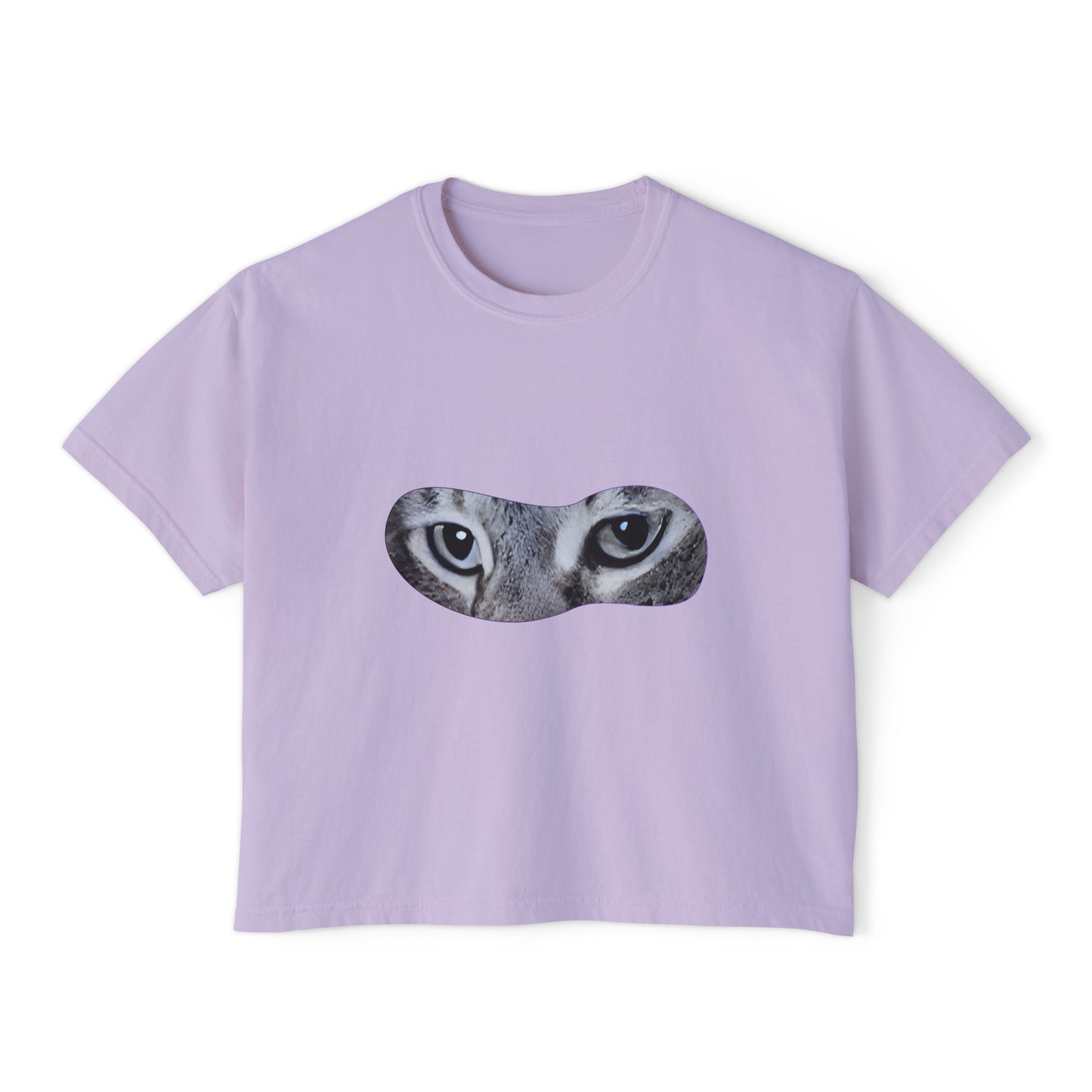 Women's Boxy Tee Cat Collection