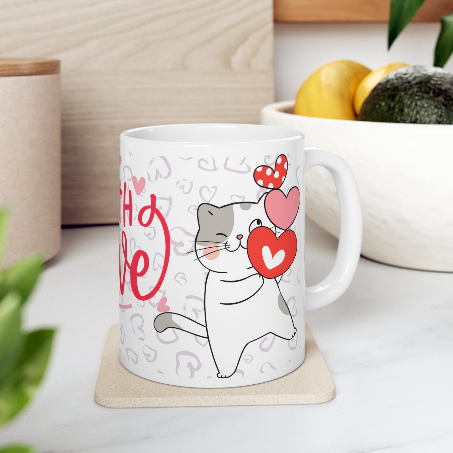 Ceramic Mug Love 4