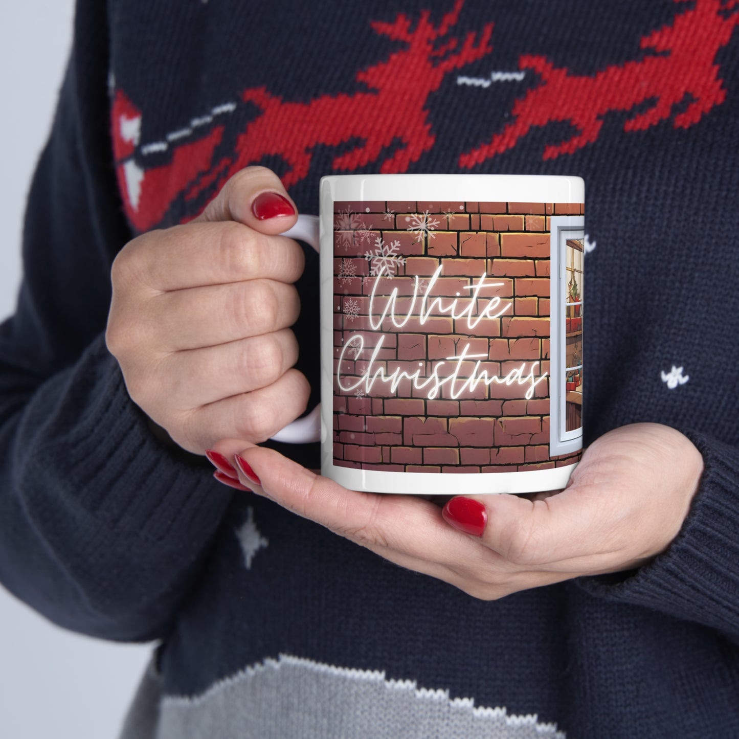 Ceramic Mug "White Christmas" 11oz