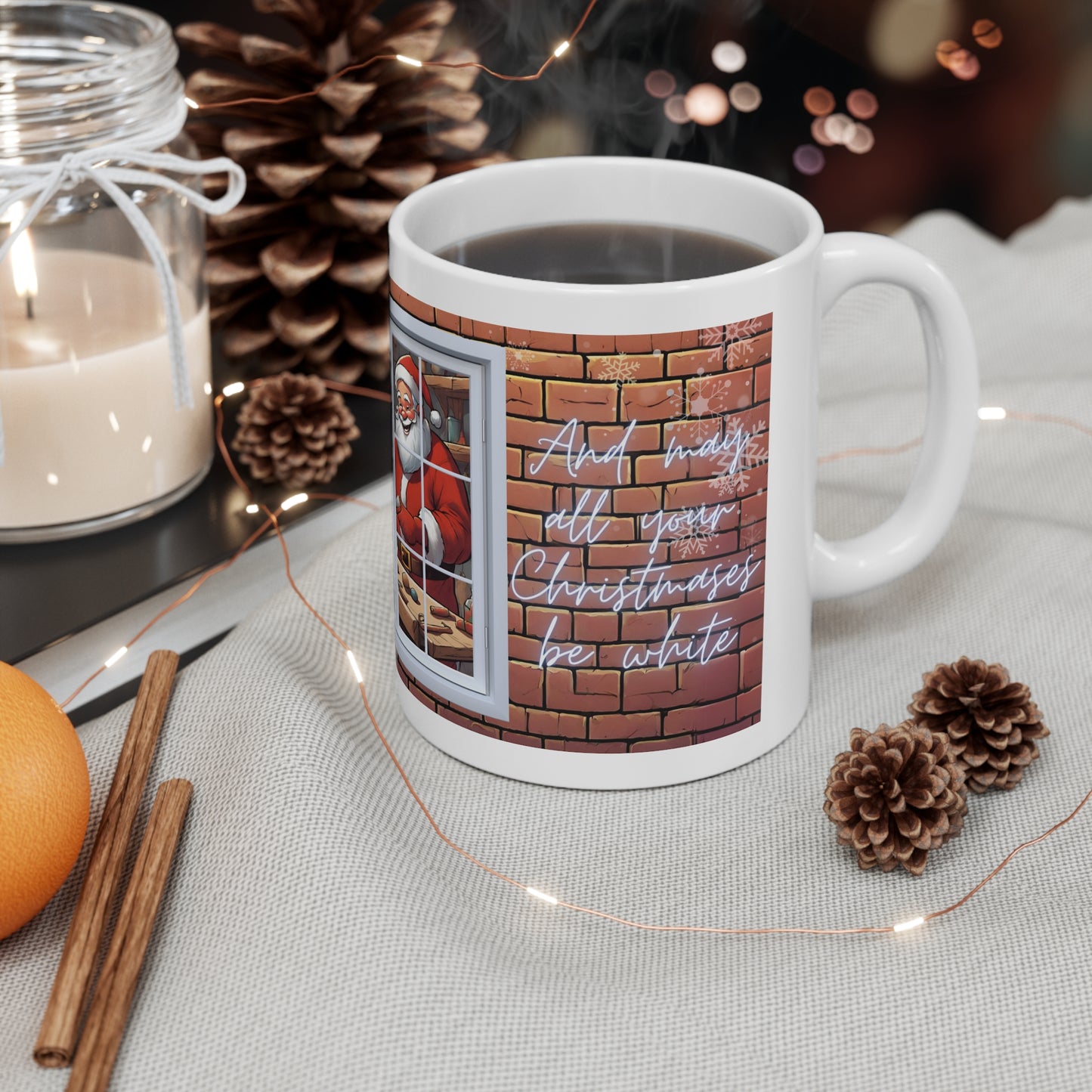 Ceramic Mug "White Christmas" 11oz