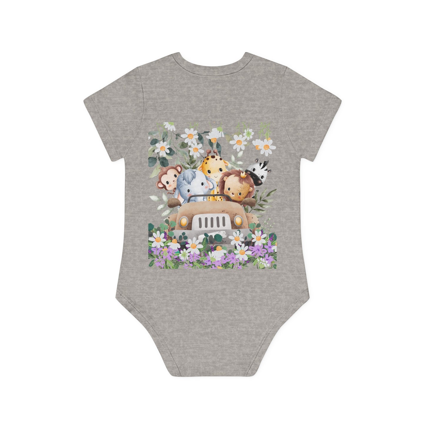 Baby Organic Short Sleeve Bodysuit - from Europe