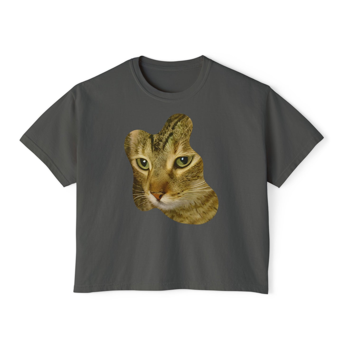 Women's Boxy Tee Cat Collection