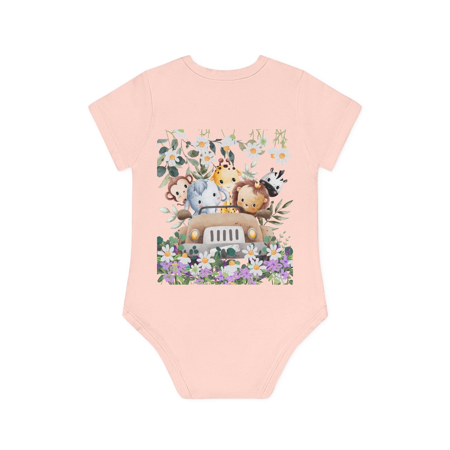 Baby Organic Short Sleeve Bodysuit - from Europe