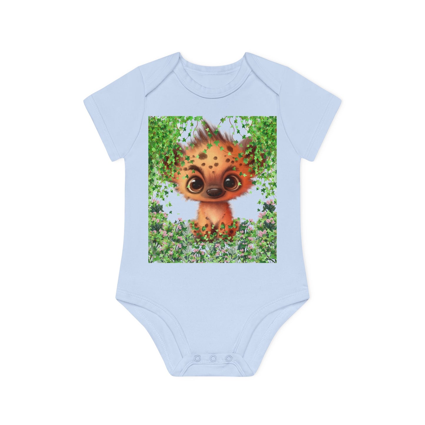 Baby Organic Short Sleeve Bodysuit - from Europe