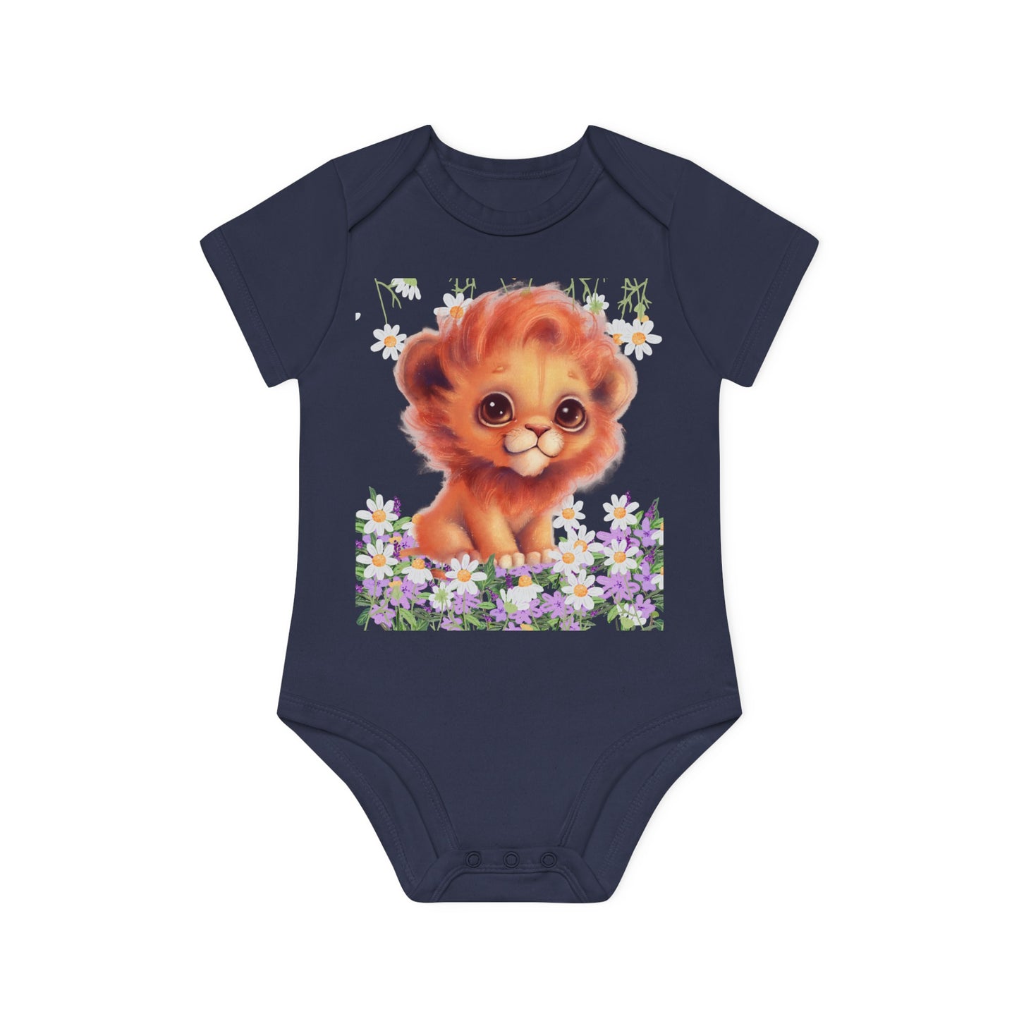 Baby Organic Short Sleeve Bodysuit - from Europe