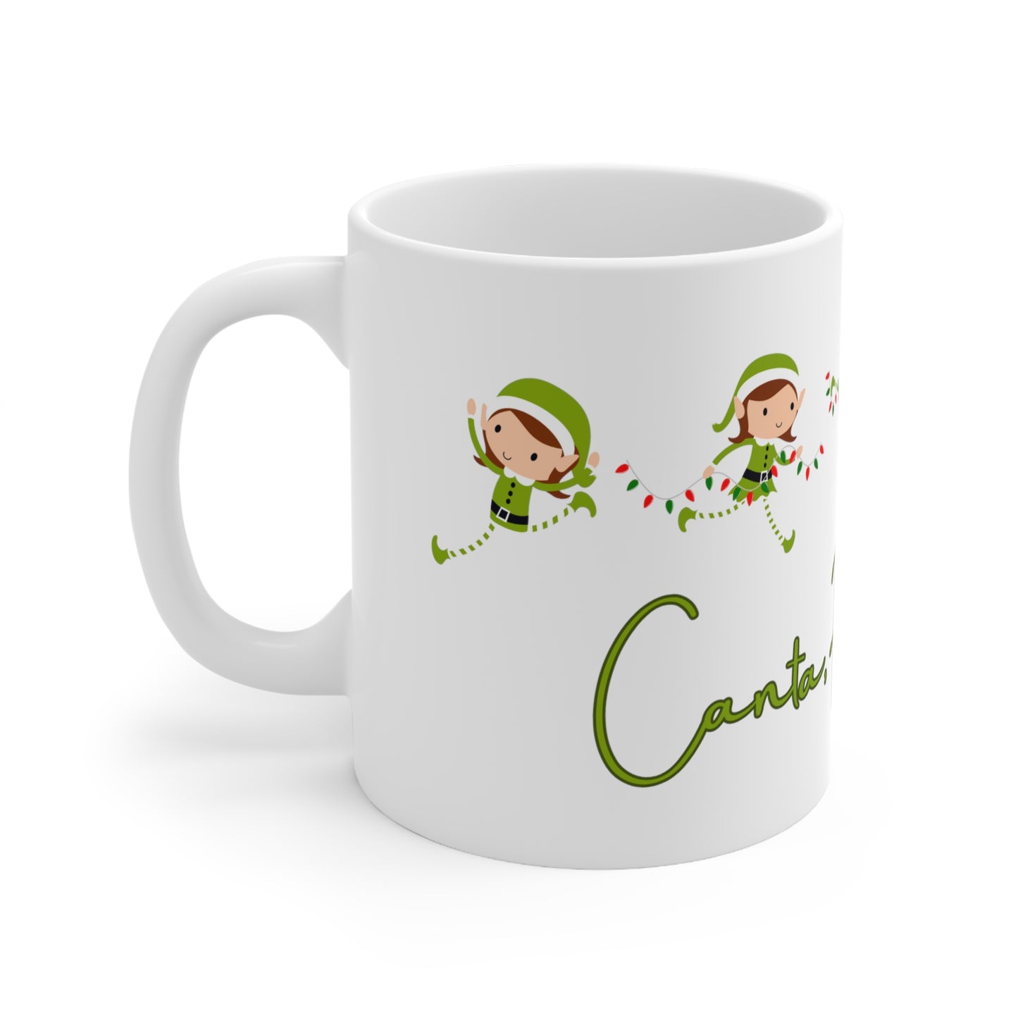 Ceramic Mug "Canta, rie, baila" 11oz