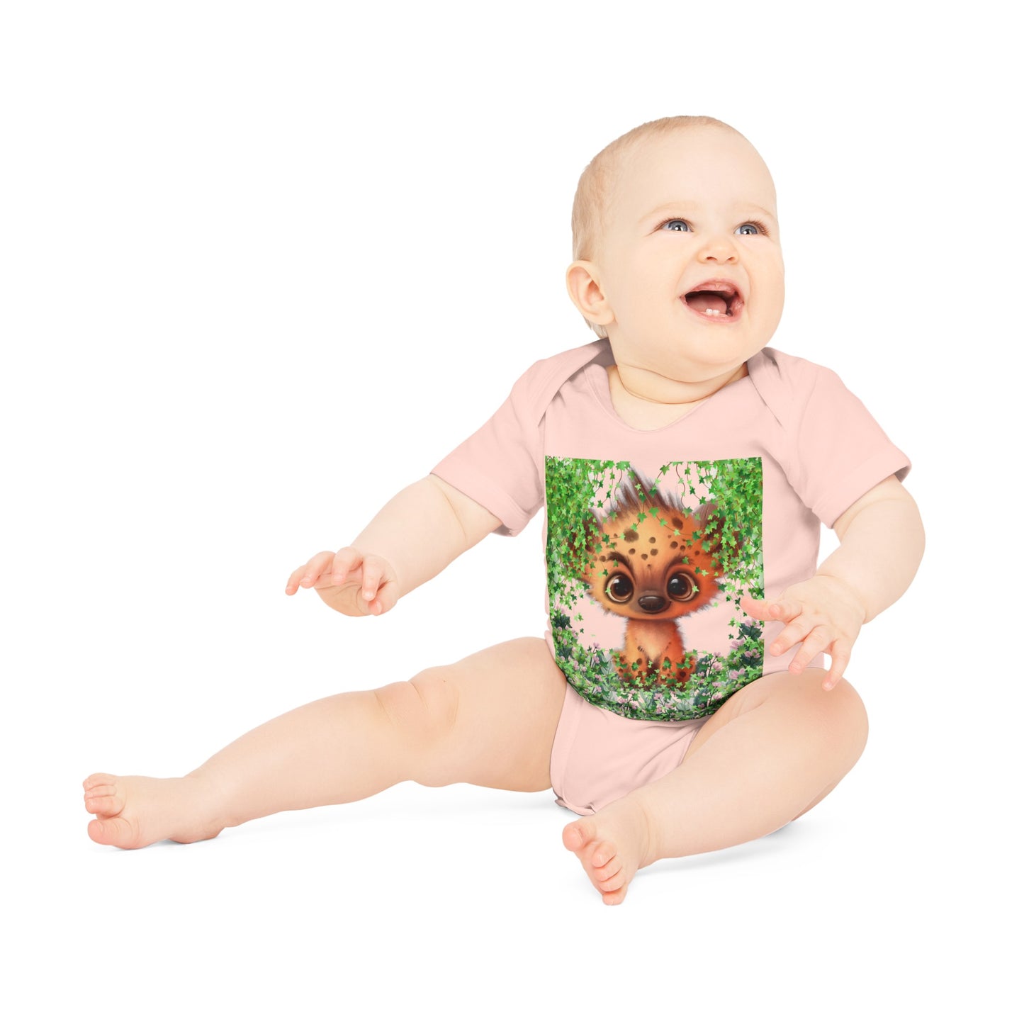 Baby Organic Short Sleeve Bodysuit - from Europe