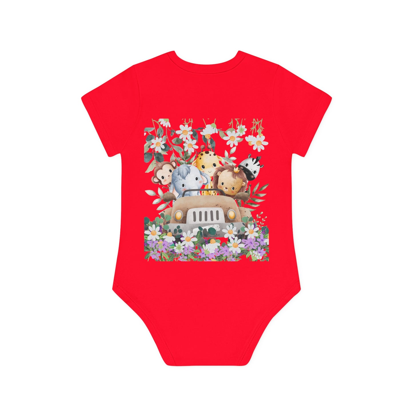 Baby Organic Short Sleeve Bodysuit - from Europe