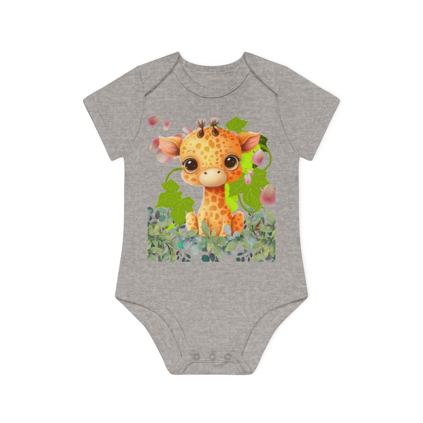 Baby Organic Short Sleeve Bodysuit - from Europe