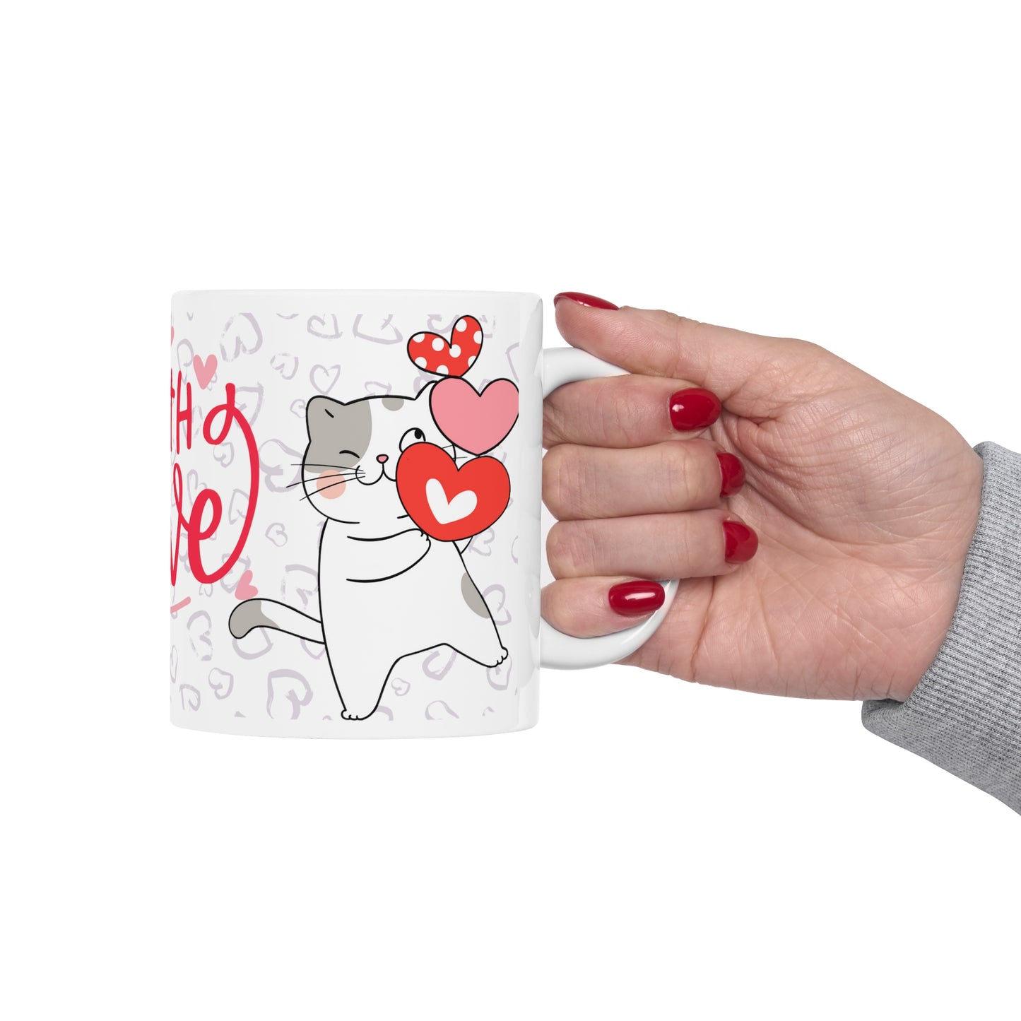 Ceramic Mug Love 4