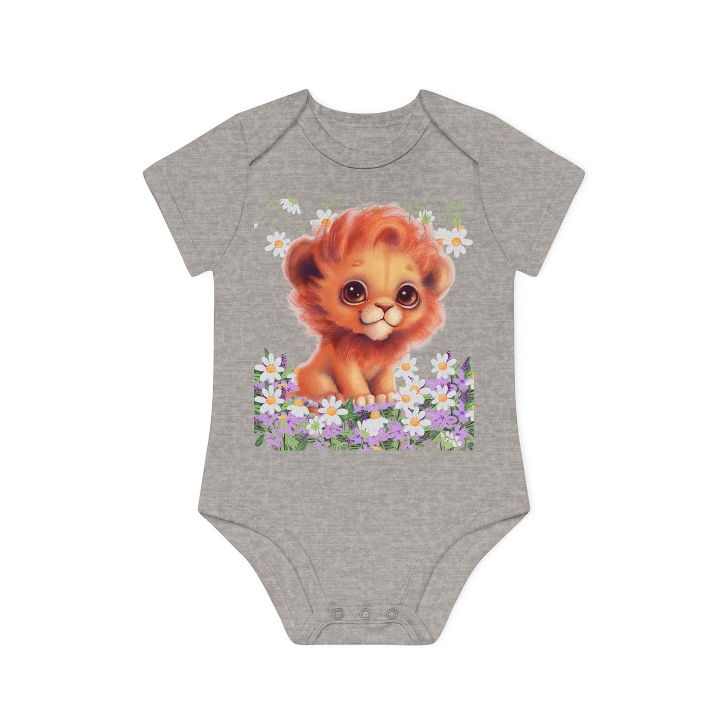 Baby Organic Short Sleeve Bodysuit - from Europe