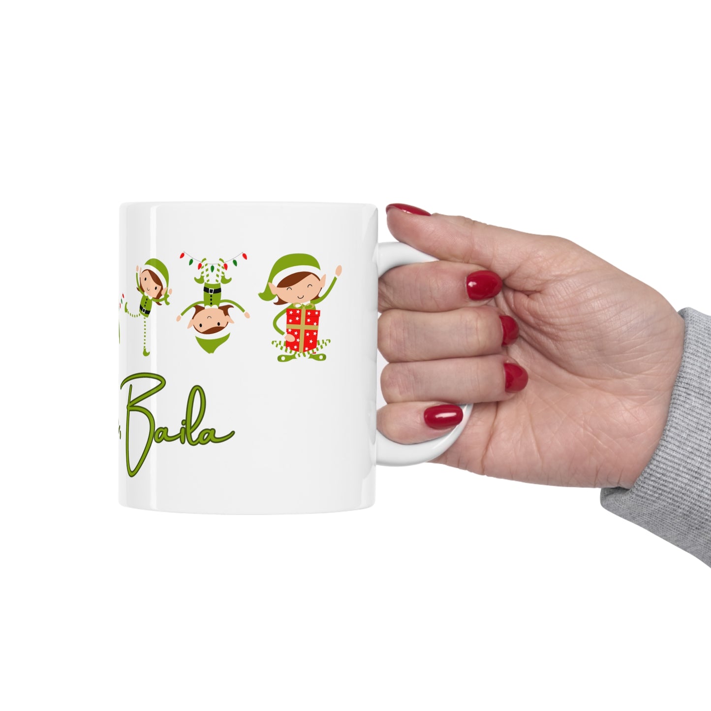 Ceramic Mug "Canta, rie, baila" 11oz