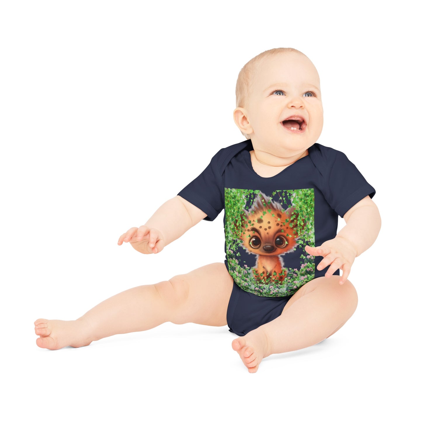 Baby Organic Short Sleeve Bodysuit - from Europe