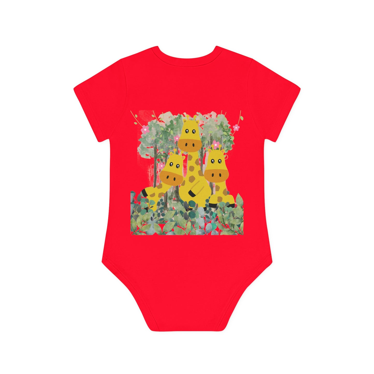 Baby Organic Short Sleeve Bodysuit - from Europe