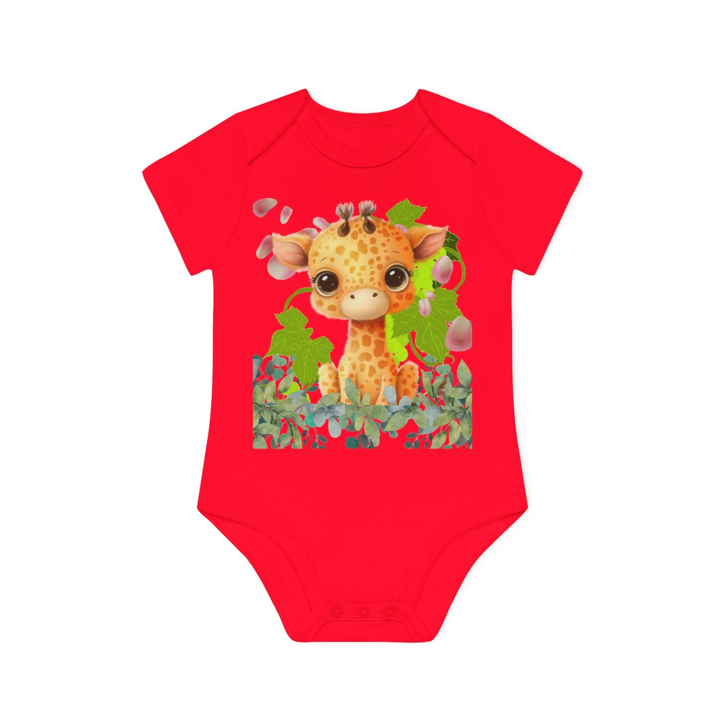 Baby Organic Short Sleeve Bodysuit - from Europe