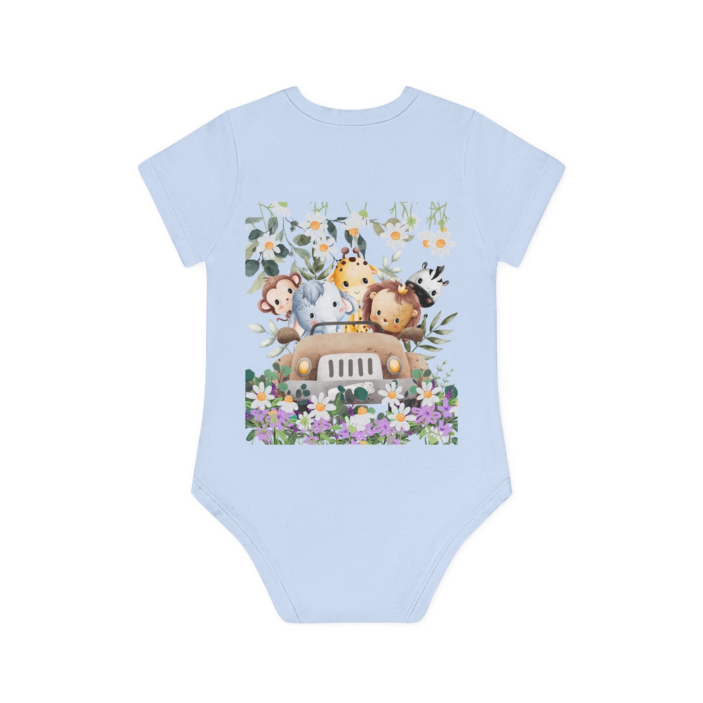 Baby Organic Short Sleeve Bodysuit - from Europe