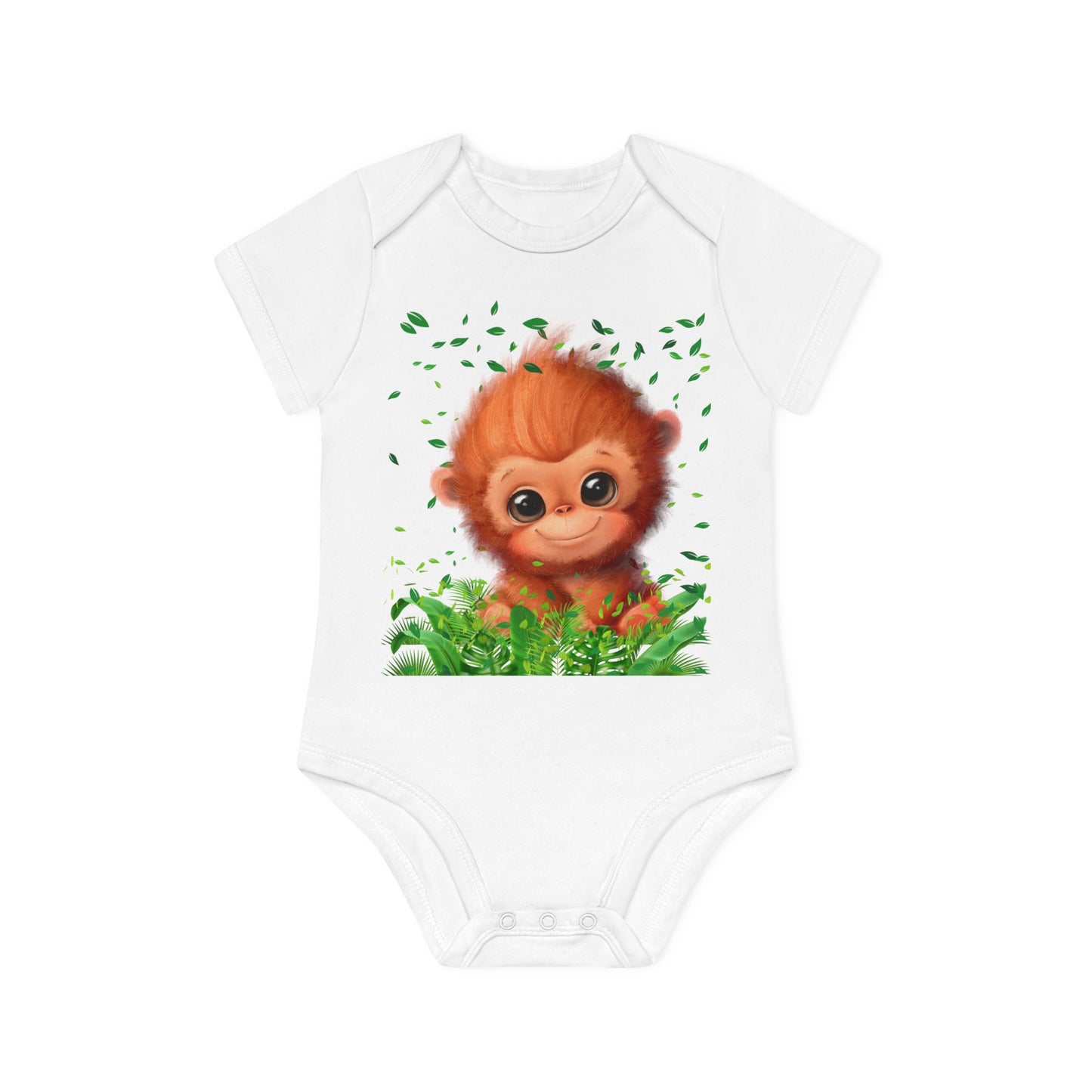 Baby Organic Short Sleeve Bodysuit - from Europe