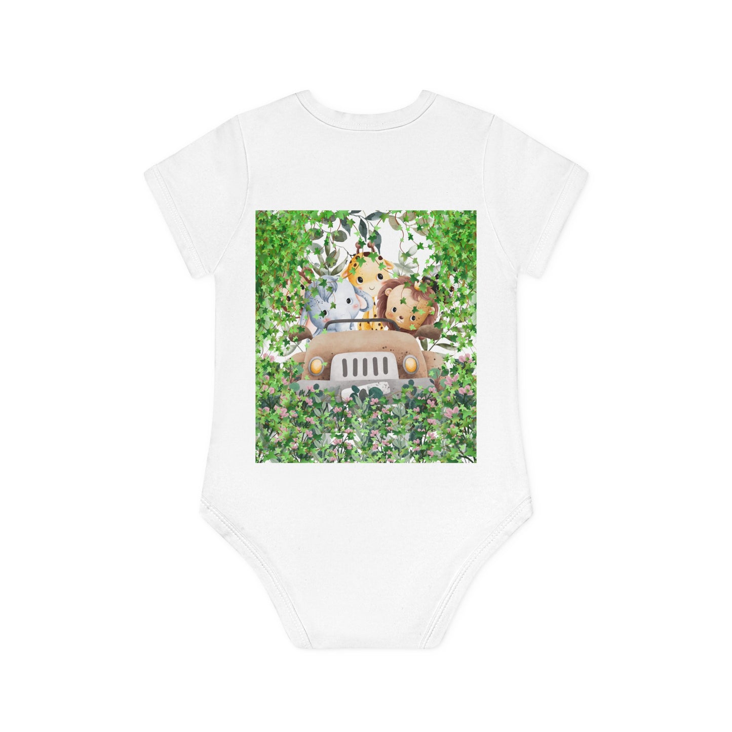 Baby Organic Short Sleeve Bodysuit - from Europe