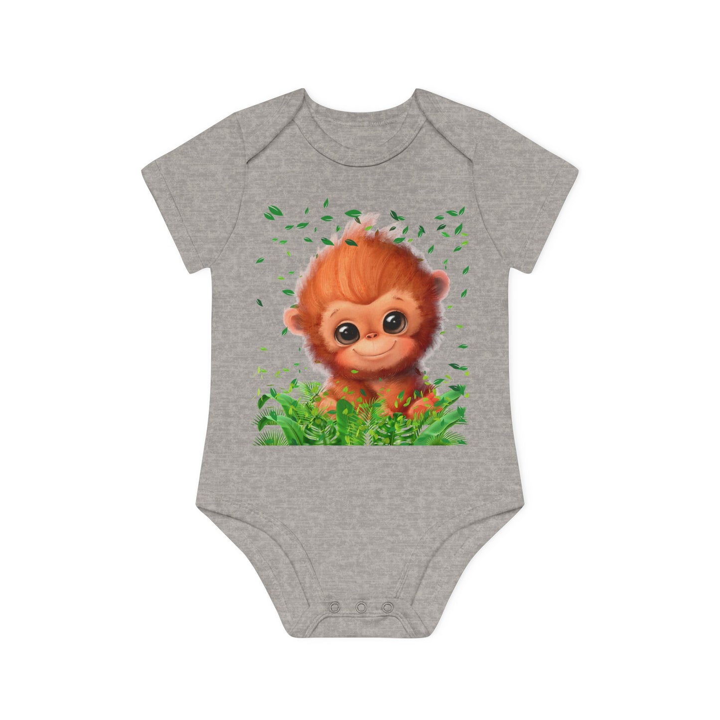 Baby Organic Short Sleeve Bodysuit - from Europe