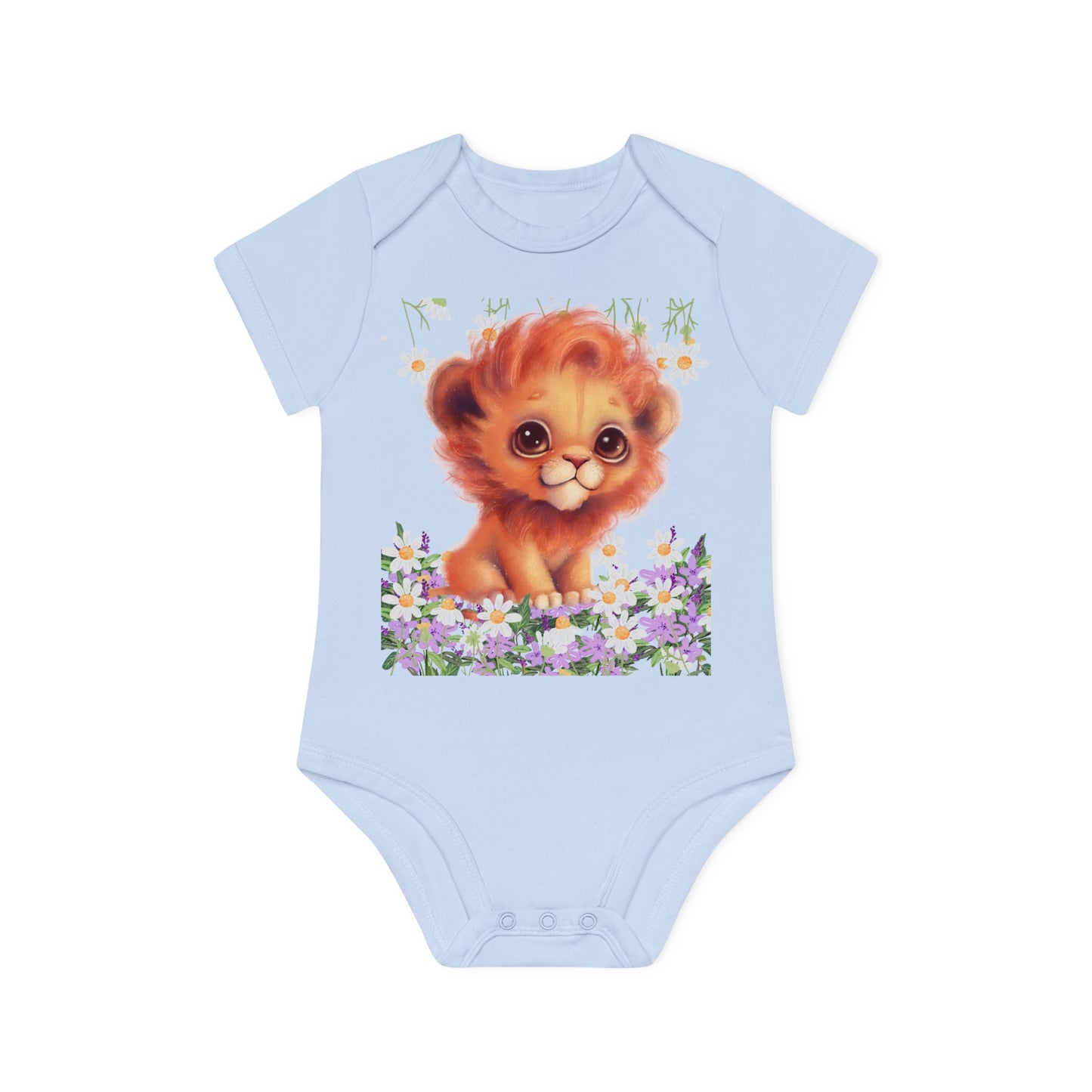 Baby Organic Short Sleeve Bodysuit - from Europe