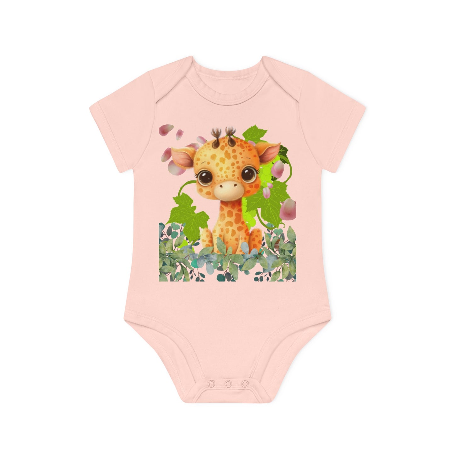 Baby Organic Short Sleeve Bodysuit - from Europe