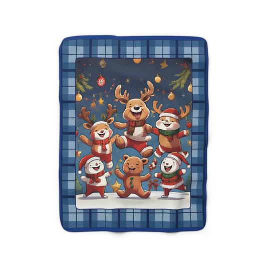 Sherpa Fleece Blanket "Bears"