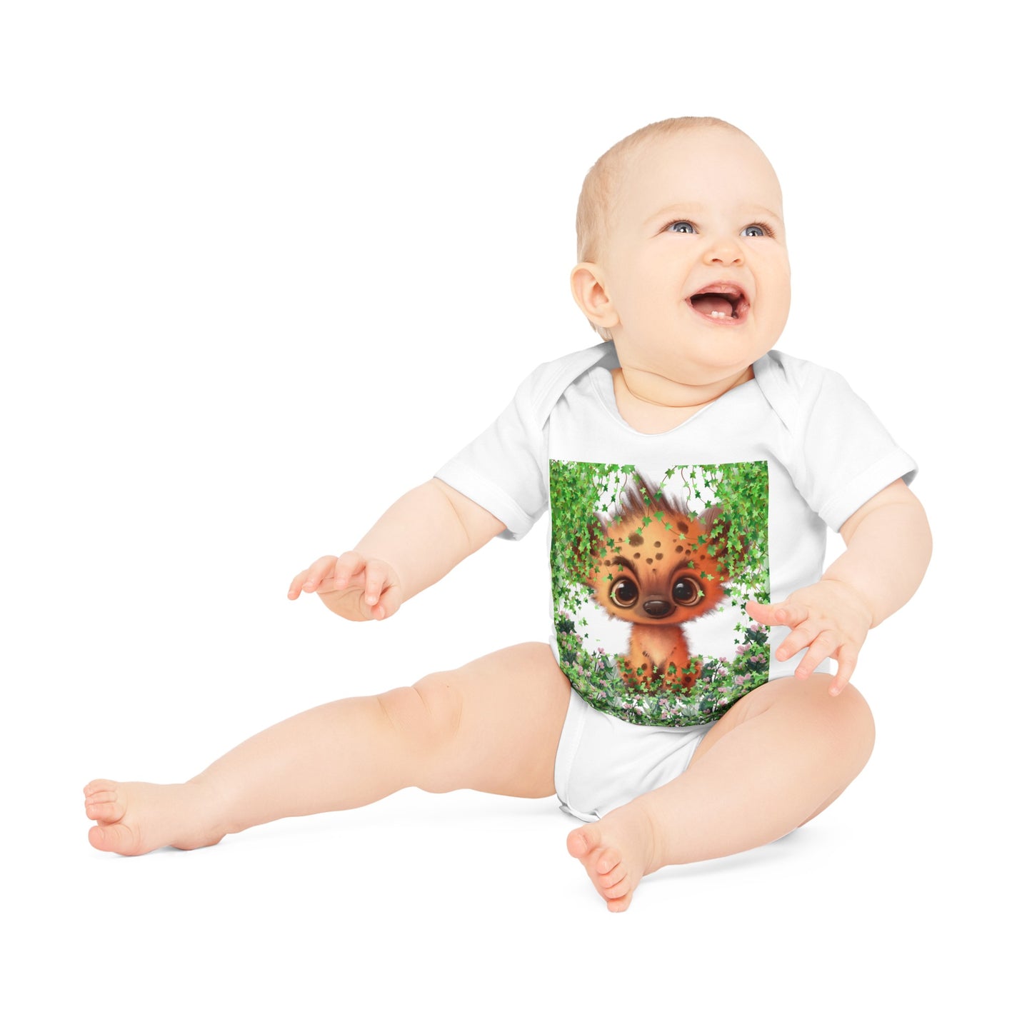 Baby Organic Short Sleeve Bodysuit - from Europe