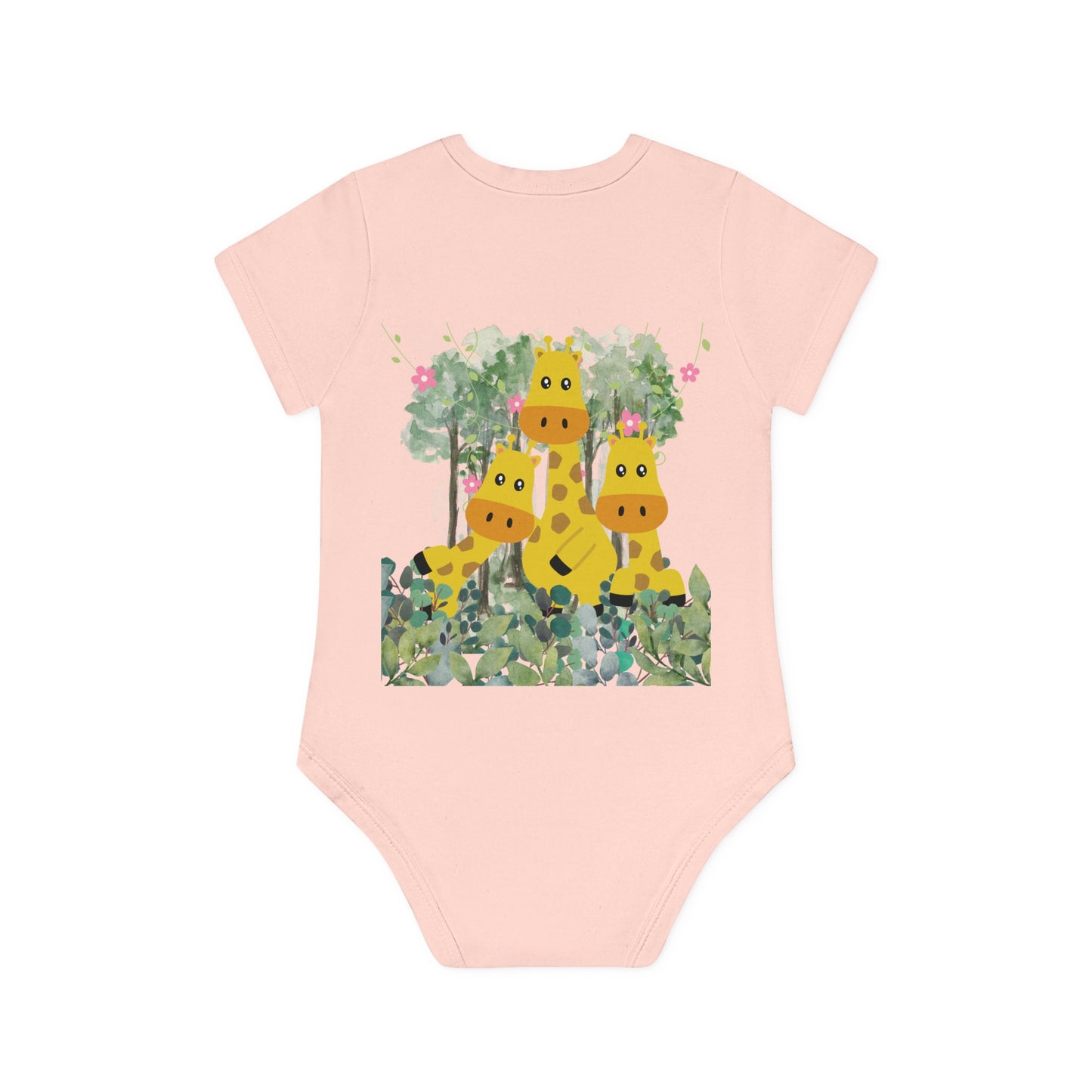 Baby Organic Short Sleeve Bodysuit - from Europe