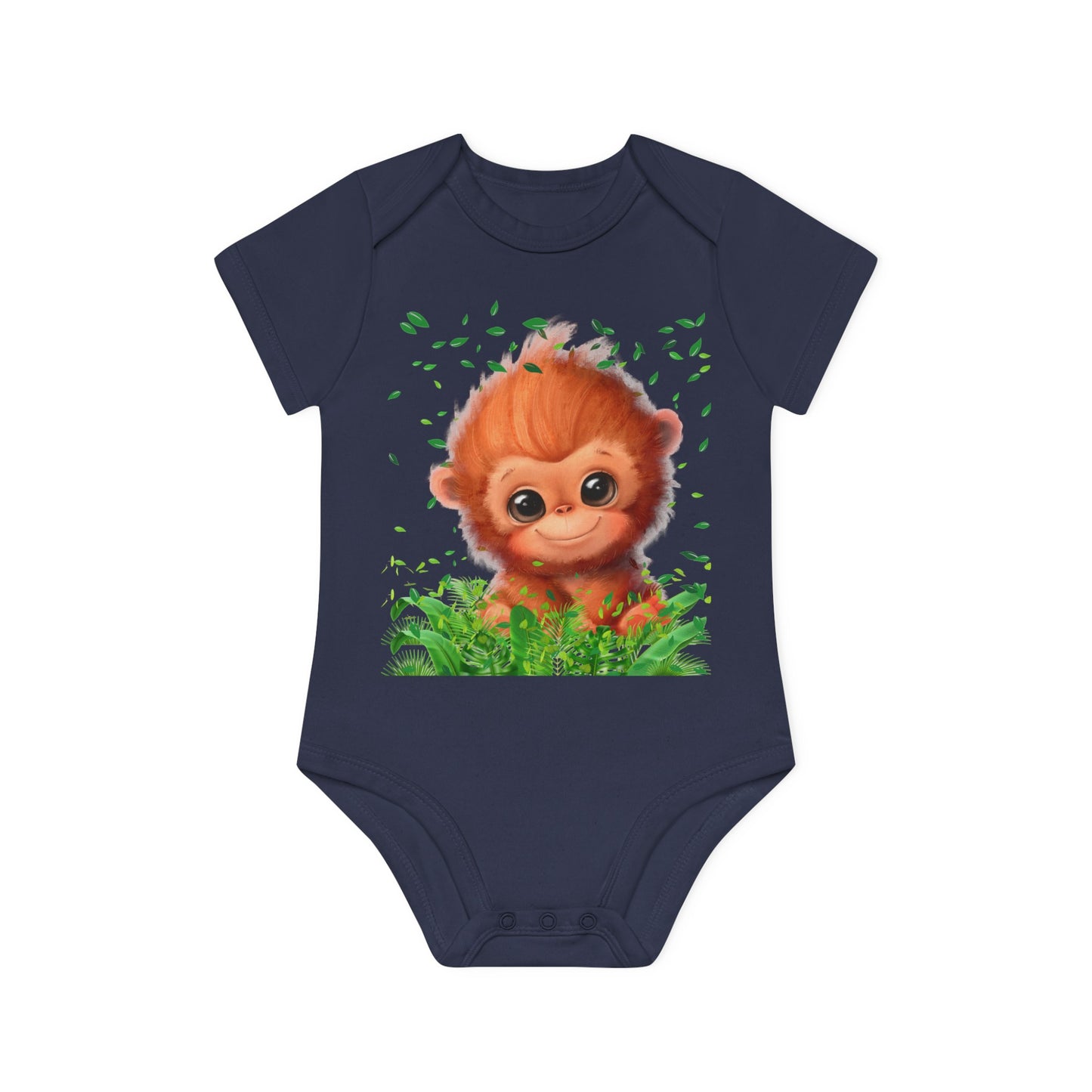 Baby Organic Short Sleeve Bodysuit - from Europe