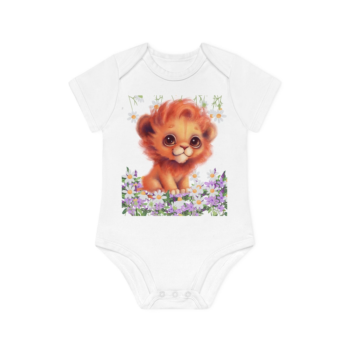 Baby Organic Short Sleeve Bodysuit - from Europe