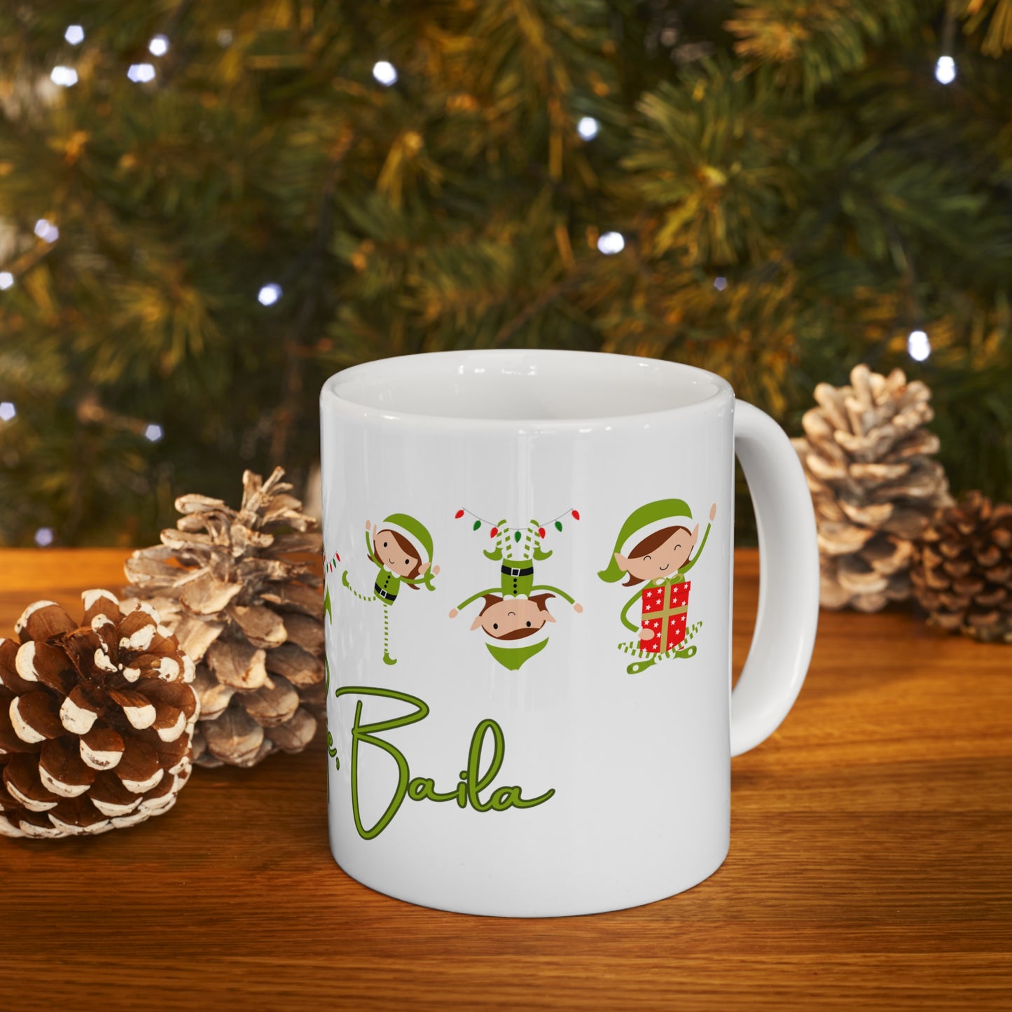 Ceramic Mug "Canta, rie, baila" 11oz