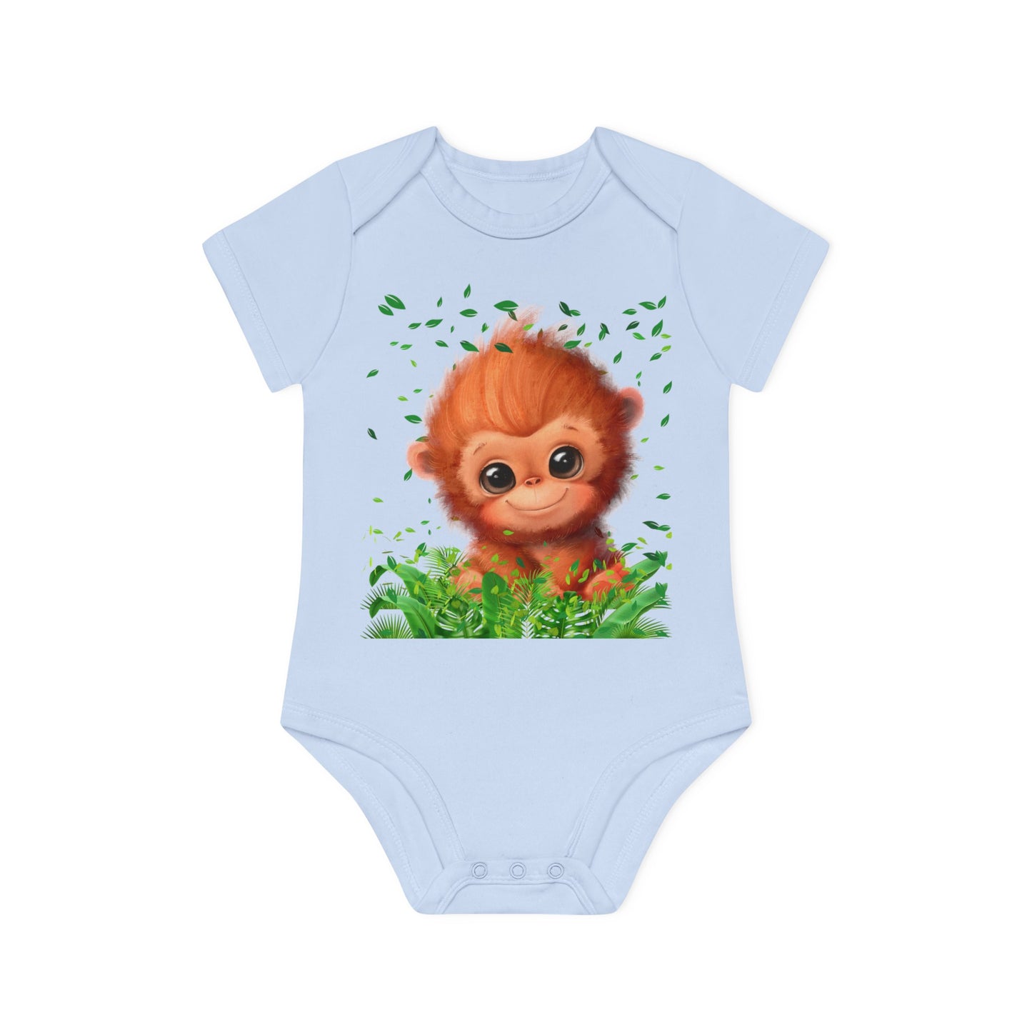 Baby Organic Short Sleeve Bodysuit - from Europe