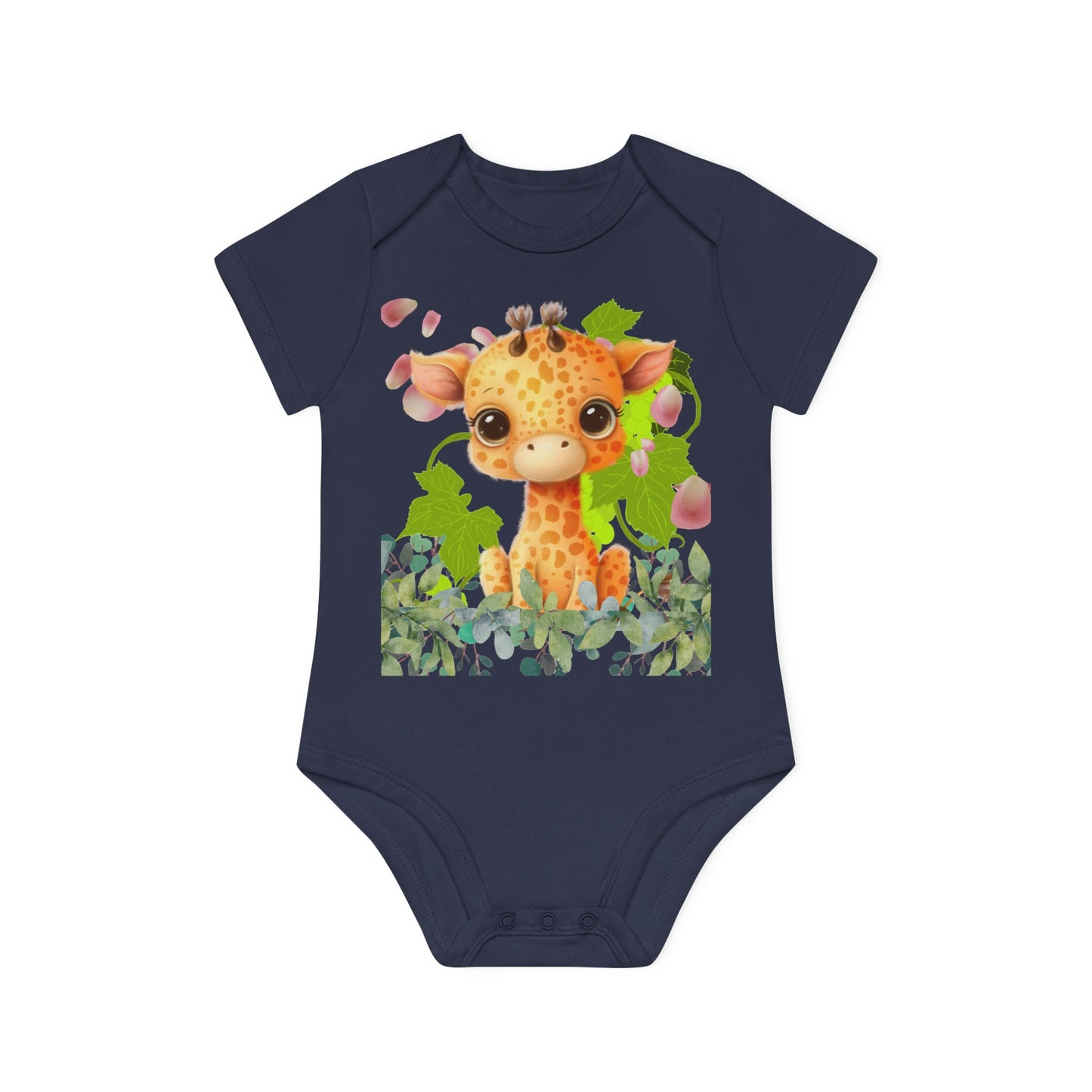 Baby Organic Short Sleeve Bodysuit - from Europe