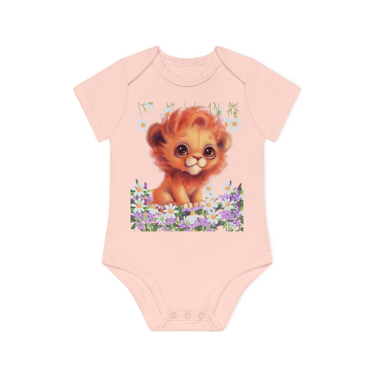 Baby Organic Short Sleeve Bodysuit - from Europe