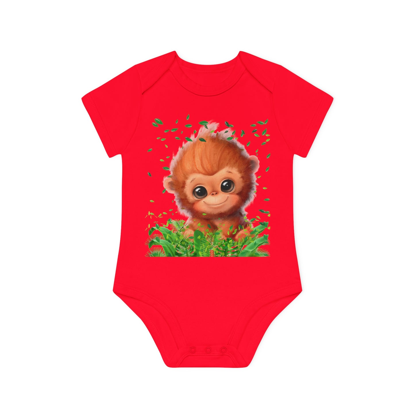 Baby Organic Short Sleeve Bodysuit - from Europe