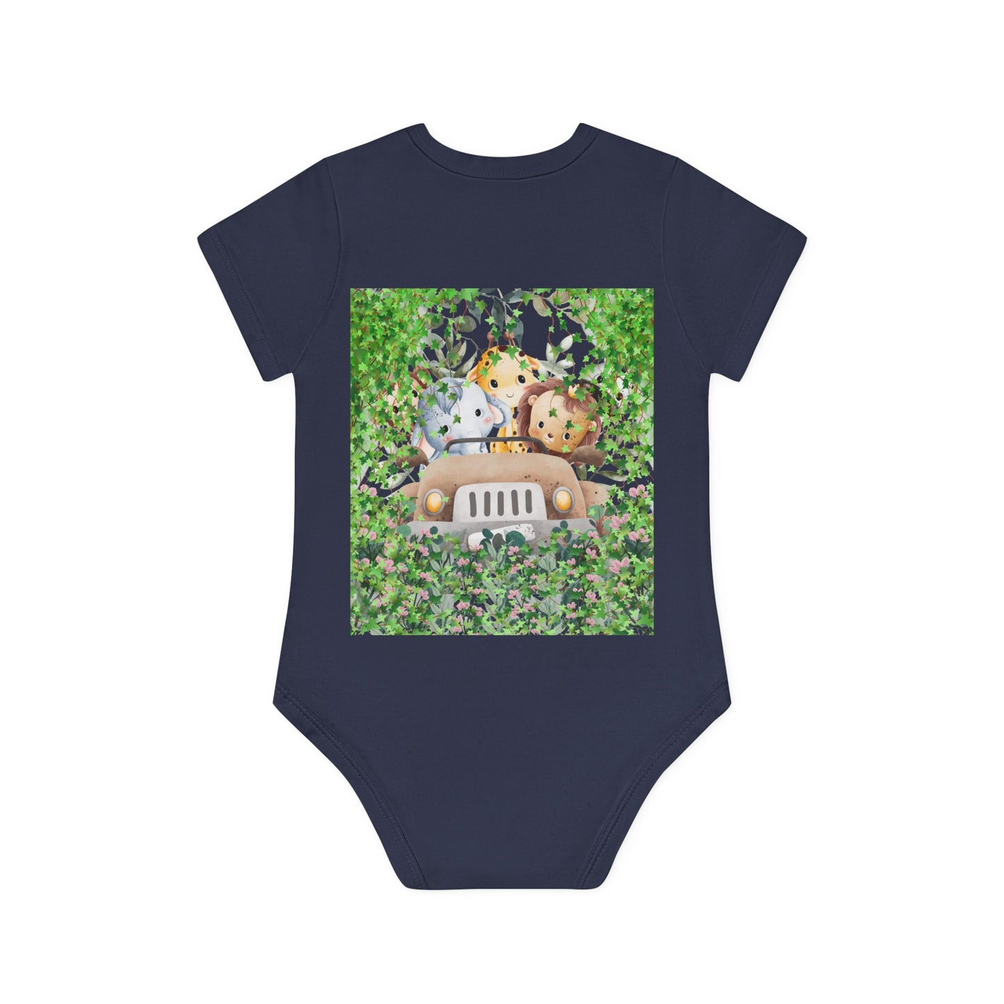 Baby Organic Short Sleeve Bodysuit - from Europe