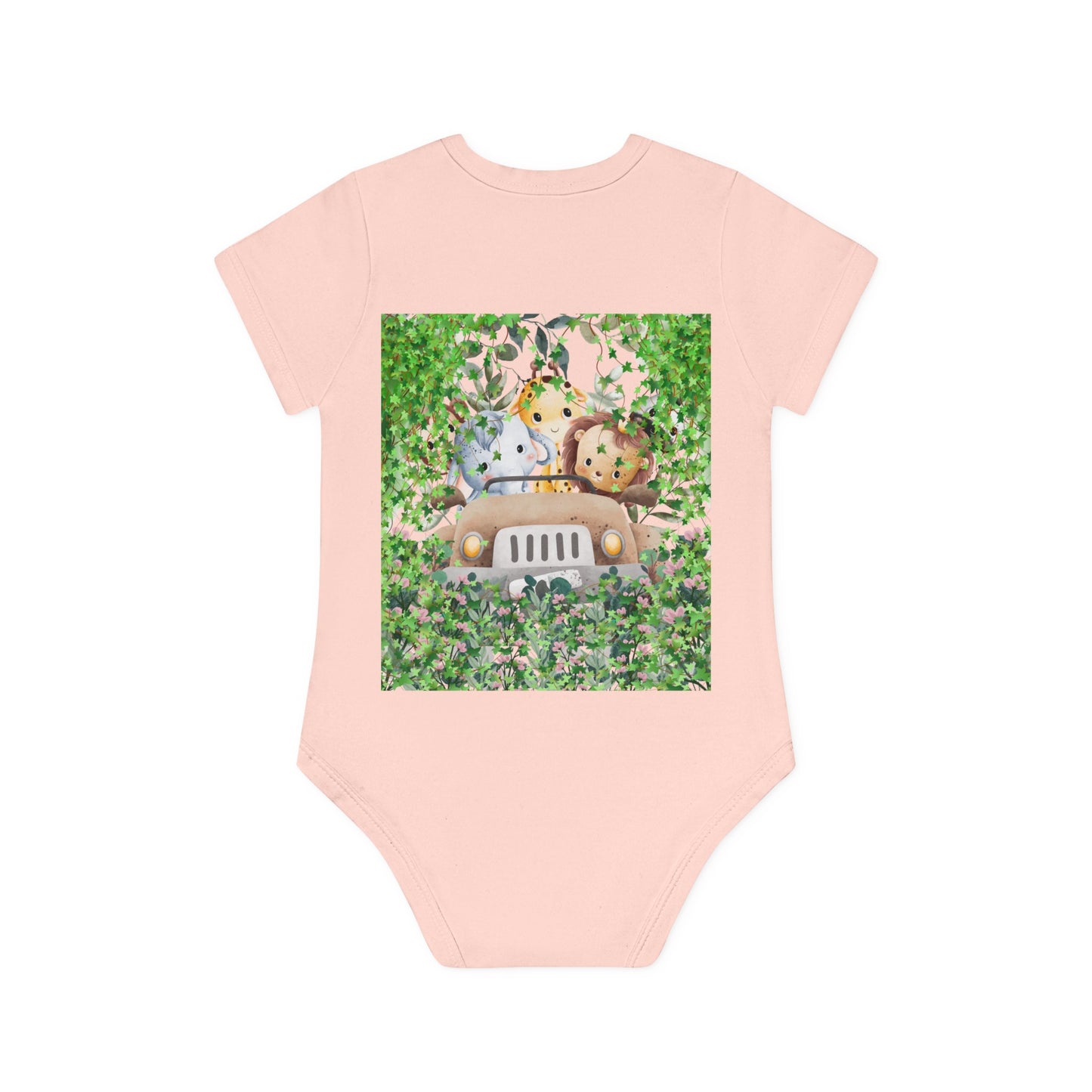 Baby Organic Short Sleeve Bodysuit - from Europe