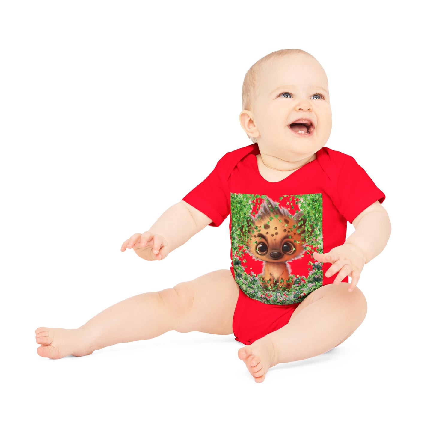 Baby Organic Short Sleeve Bodysuit - from Europe