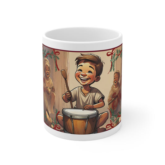 Ceramic Mug "El niño del tambor" 11oz