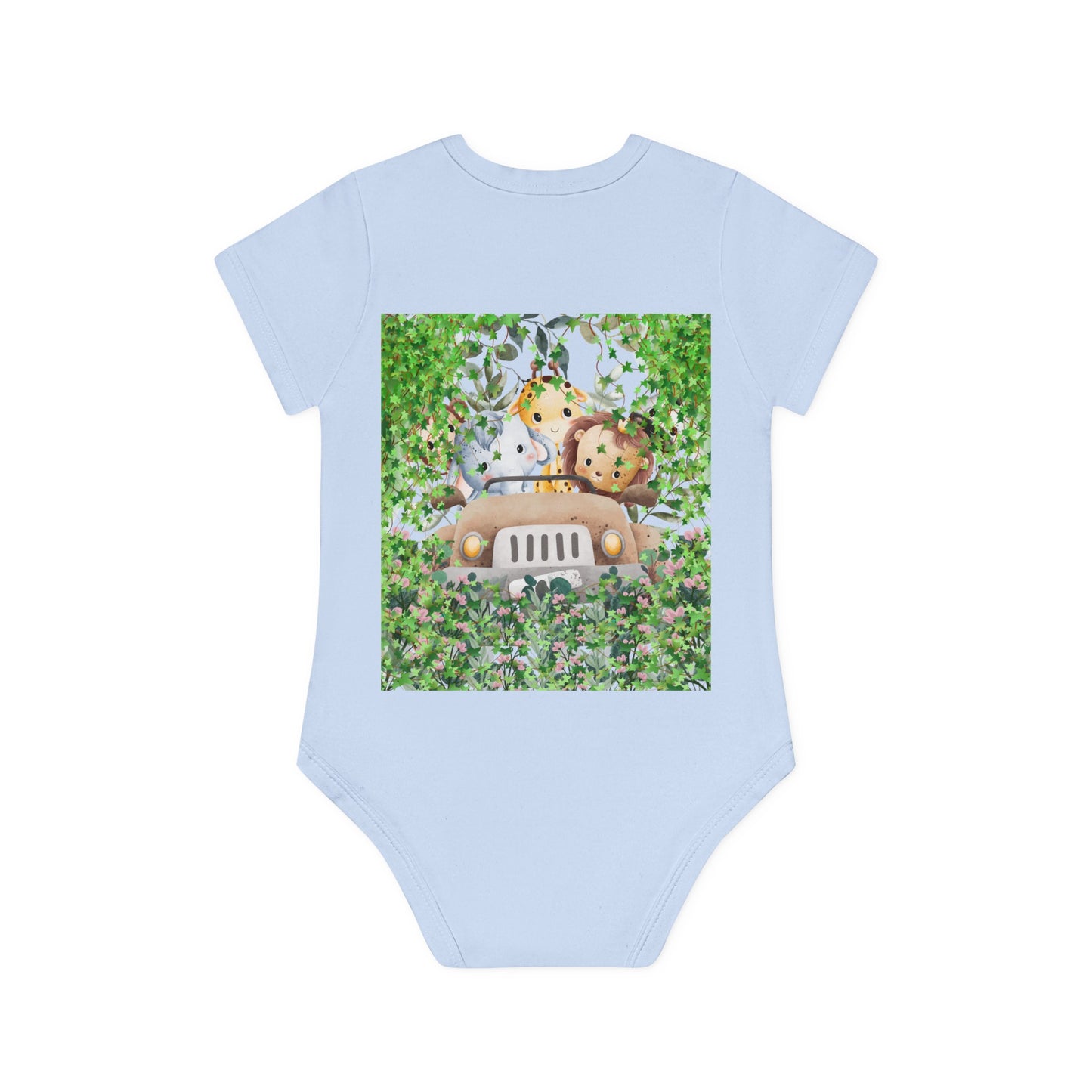 Baby Organic Short Sleeve Bodysuit - from Europe