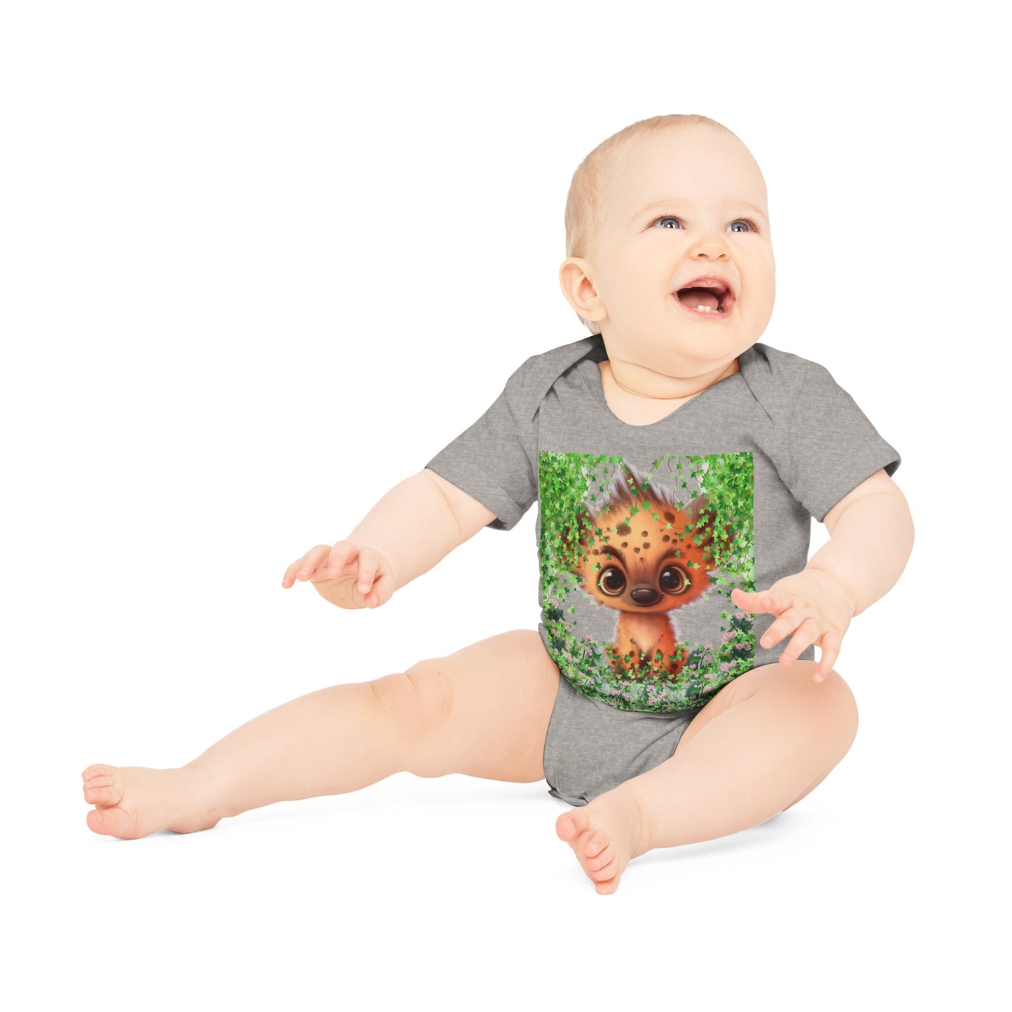 Baby Organic Short Sleeve Bodysuit - from Europe