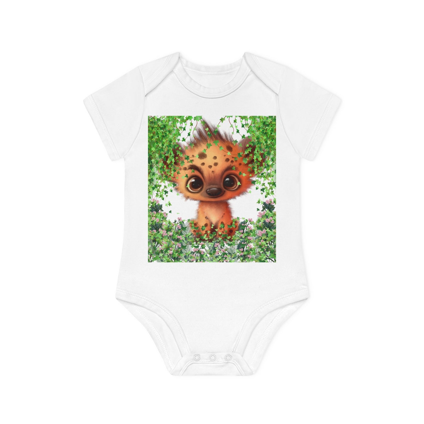 Baby Organic Short Sleeve Bodysuit - from Europe